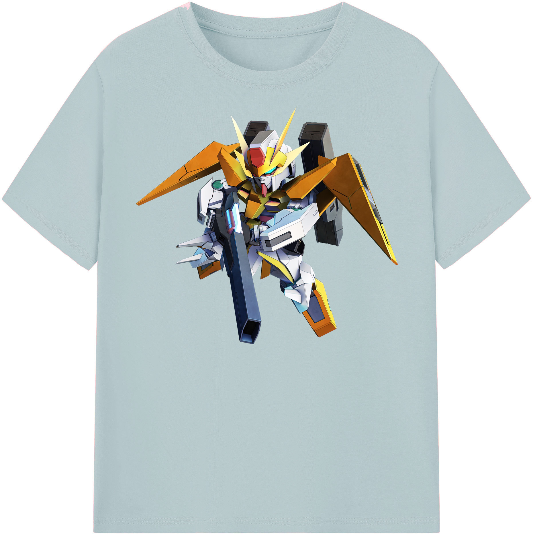 （画像用） 機動戦士ガンダム Mobile Suit Gundam 綿100％半袖Tシャツ（フロントプリント）